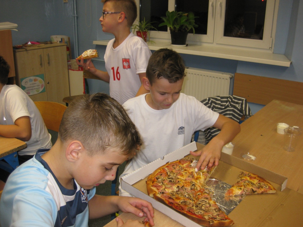 Akcja Noc w szkole - klasa 4 SP