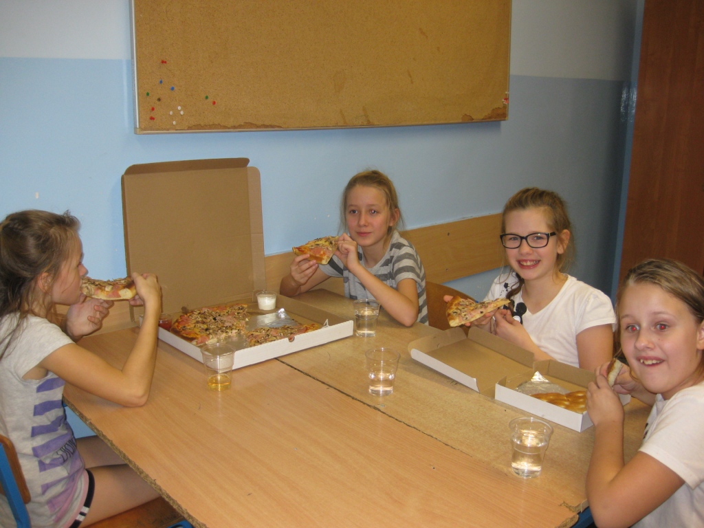 Akcja Noc w szkole - klasa 4 SP