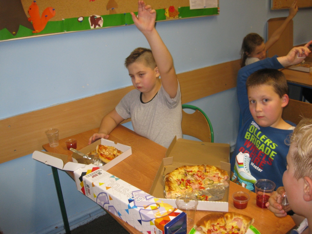 Akcja Noc w szkole - klasa 4 SP