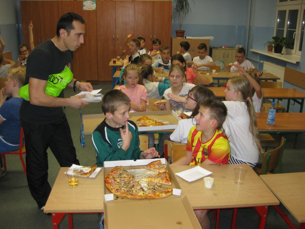 Akcja Noc w szkole - klasa 4 SP
