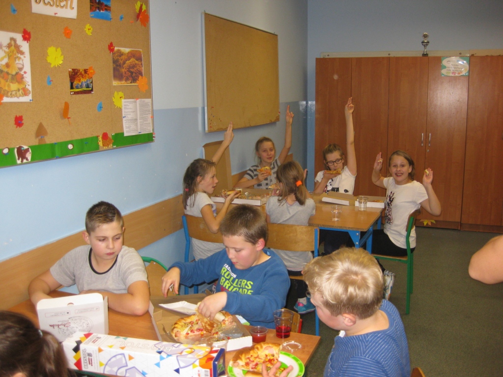 Akcja Noc w szkole - klasa 4 SP