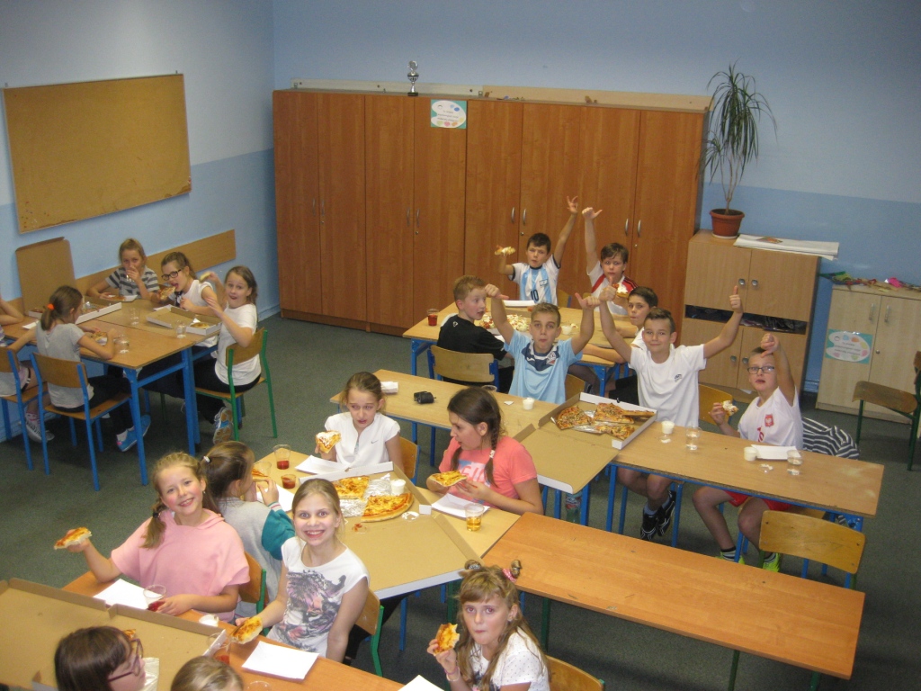 Akcja Noc w szkole - klasa 4 SP