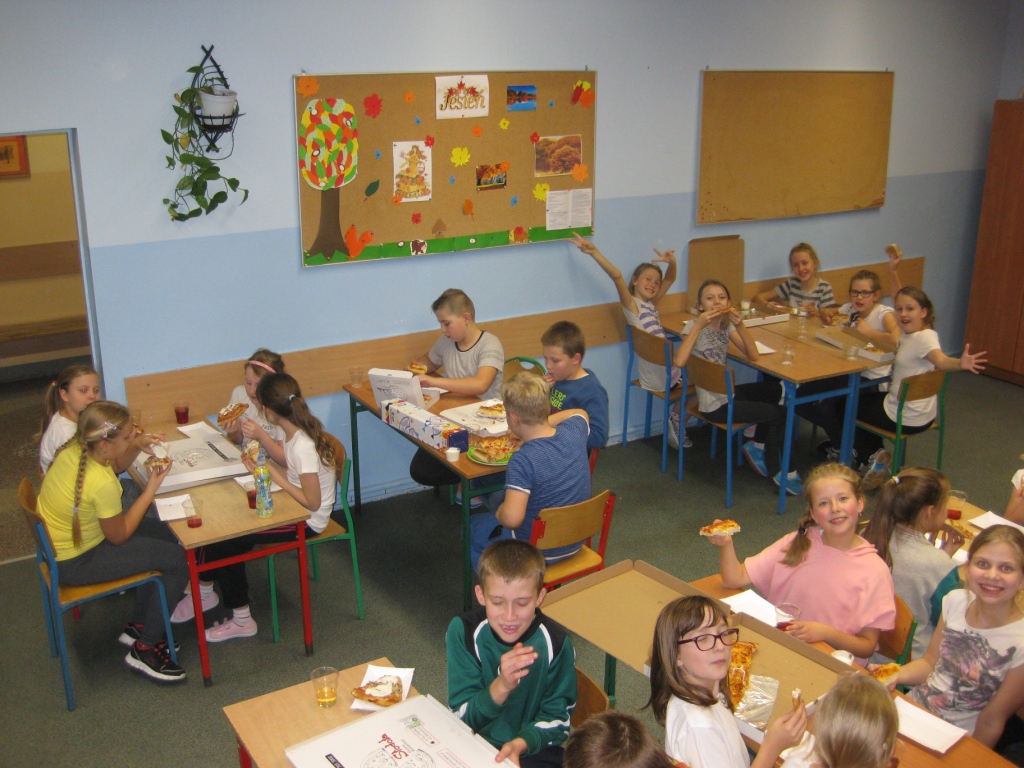 Akcja Noc w szkole - klasa 4 SP