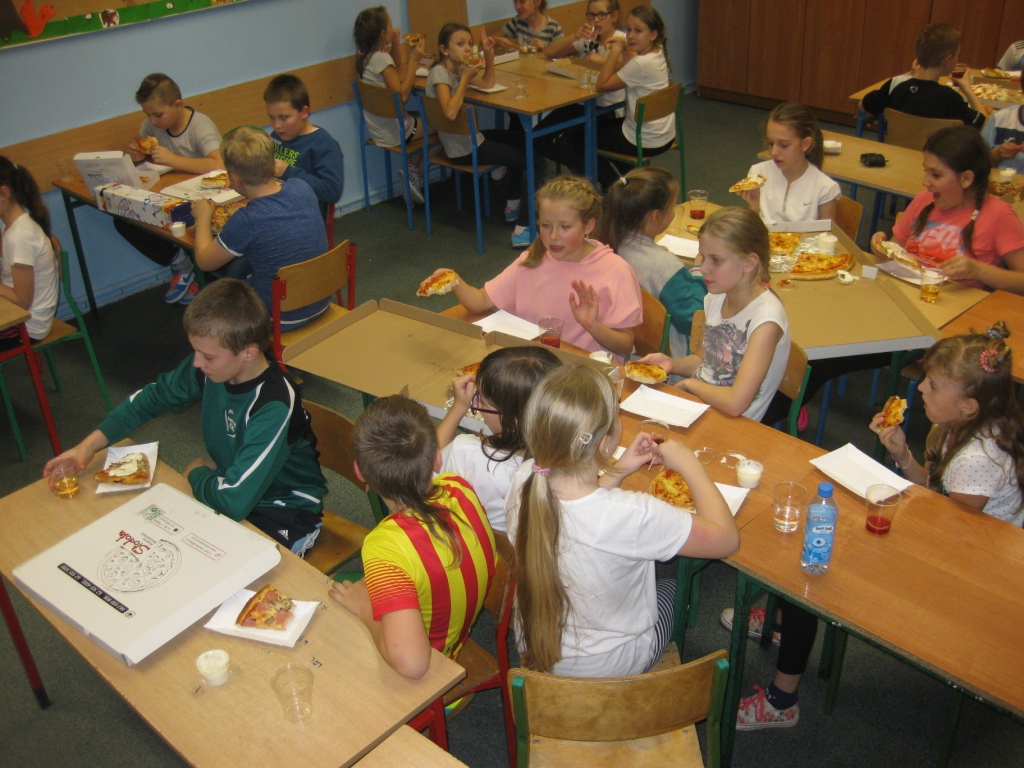 Akcja Noc w szkole - klasa 4 SP