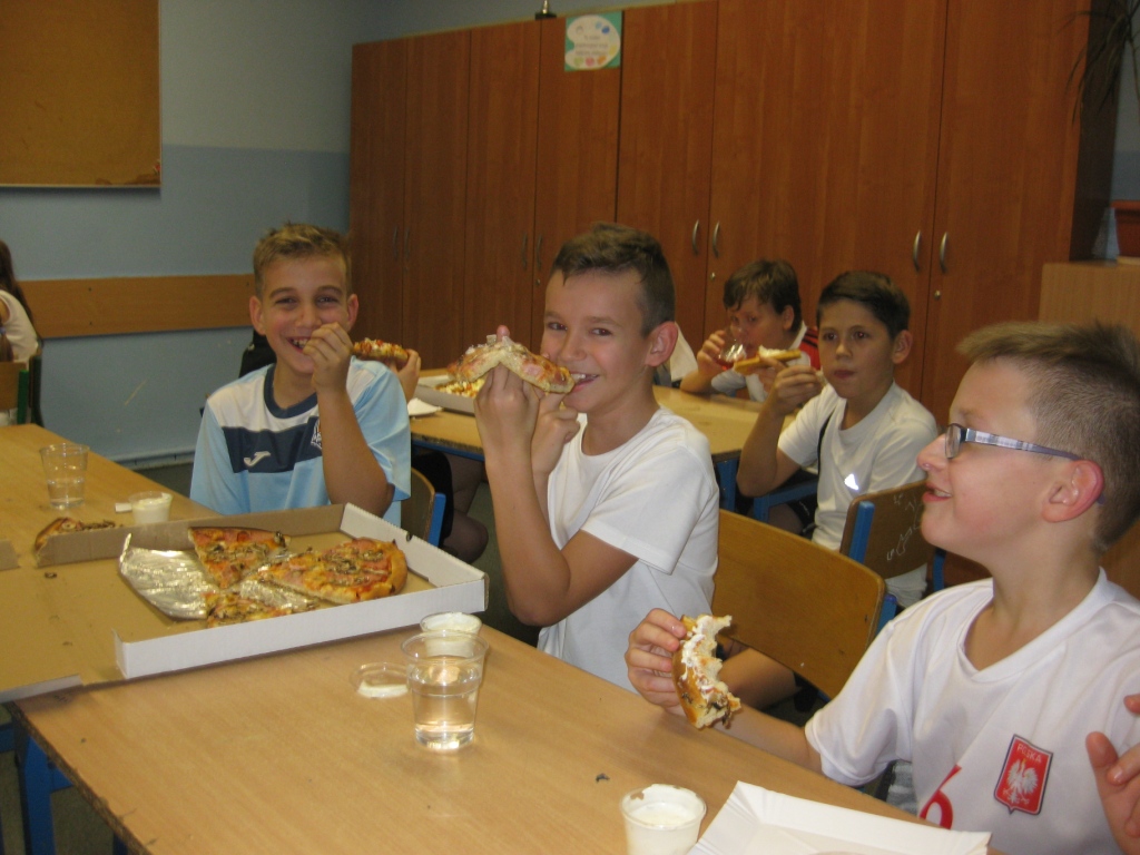 Akcja Noc w szkole - klasa 4 SP