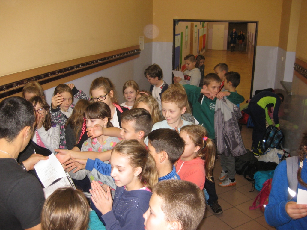Akcja Noc w szkole - klasa 4 SP