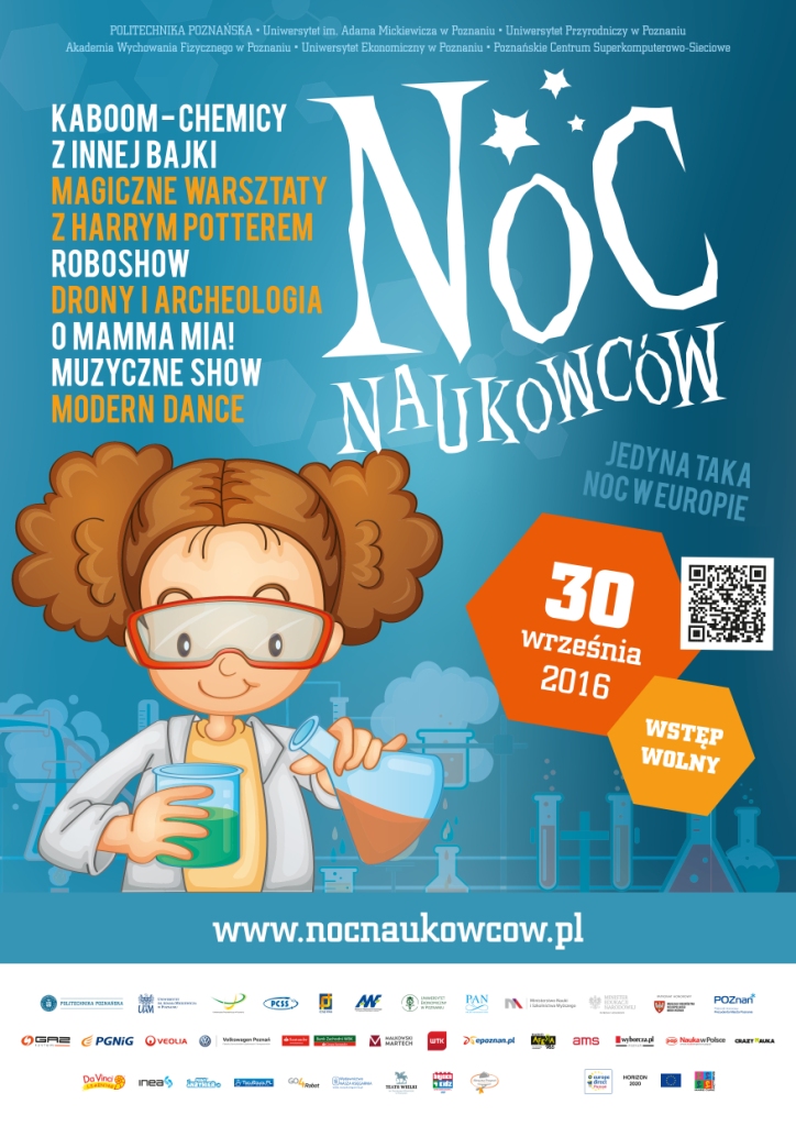 Plakat Noc Naukowc�w 2016