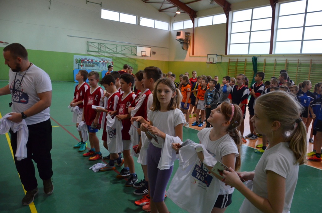 Powiatowy Turniej w Rugby Tag Cielcza 2016