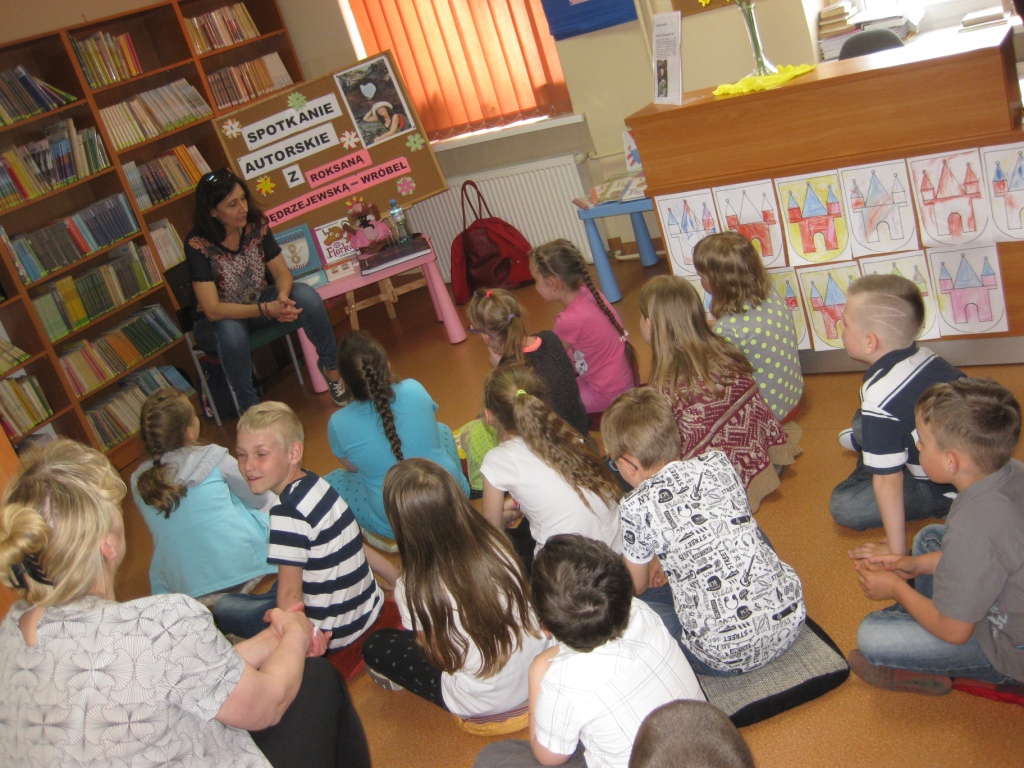 Spotkanie autorskie z pani� Roksan� J�drzejewsk�-Wr�bel