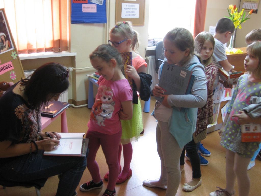 Spotkanie autorskie z pani� Roksan� J�drzejewsk�-Wr�bel