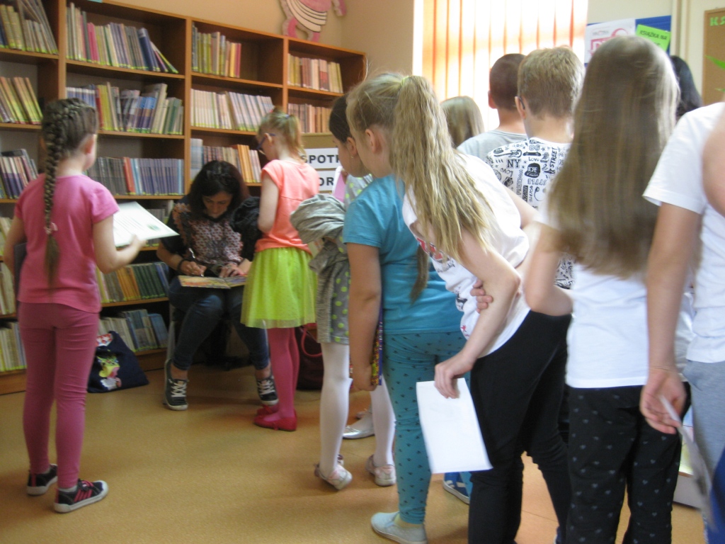 Spotkanie autorskie z pani� Roksan� J�drzejewsk�-Wr�bel