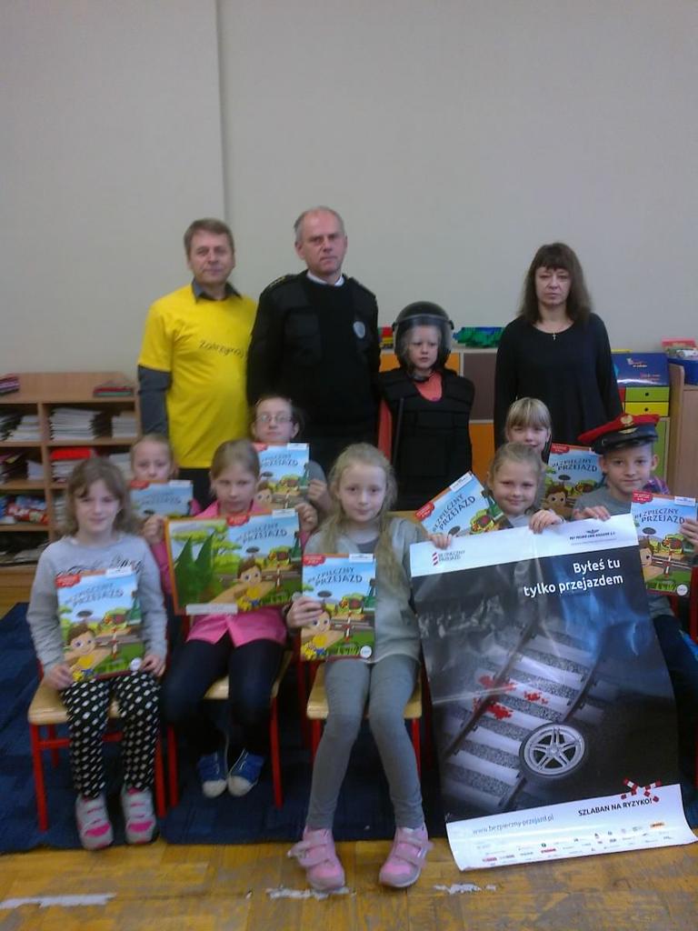Spotkanie z przedstawicielami Stra�y Ochrony Kolei