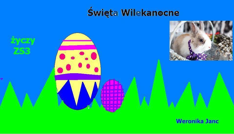 Kartka z �yczeniami na Weilkanoc 2017