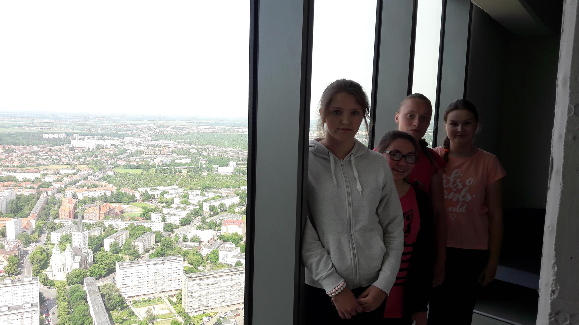 Wycieczka uczni�w klas I i II gimnazjum do Wroc�awia