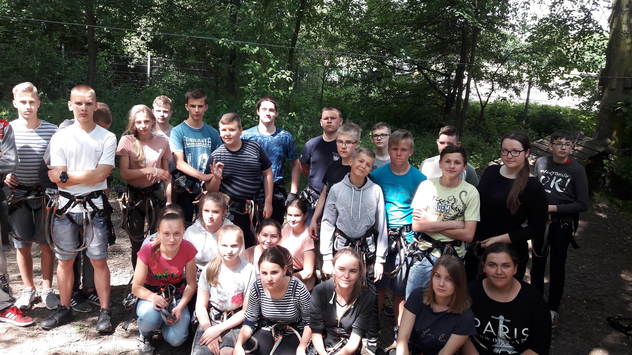 Wycieczka uczni�w klas I i II gimnazjum do Wroc�awia