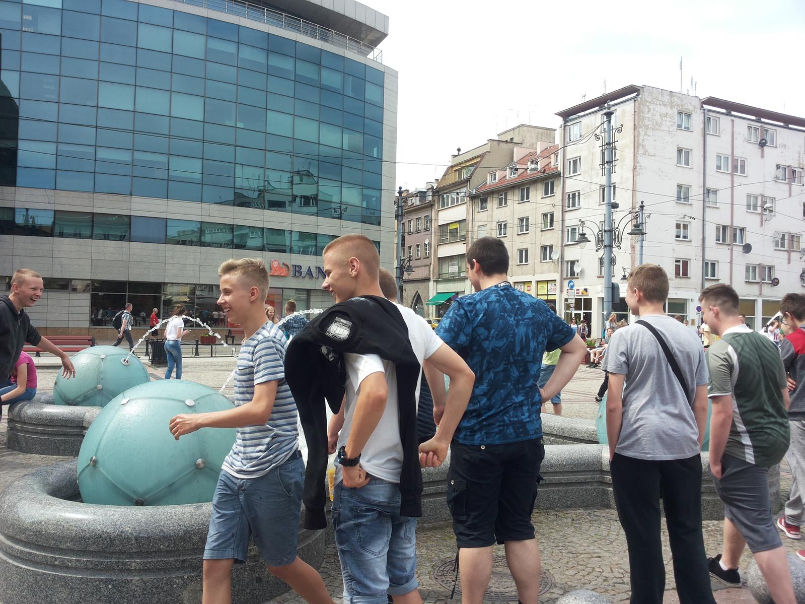 Wycieczka uczni�w klas I i II gimnazjum do Wroc�awia