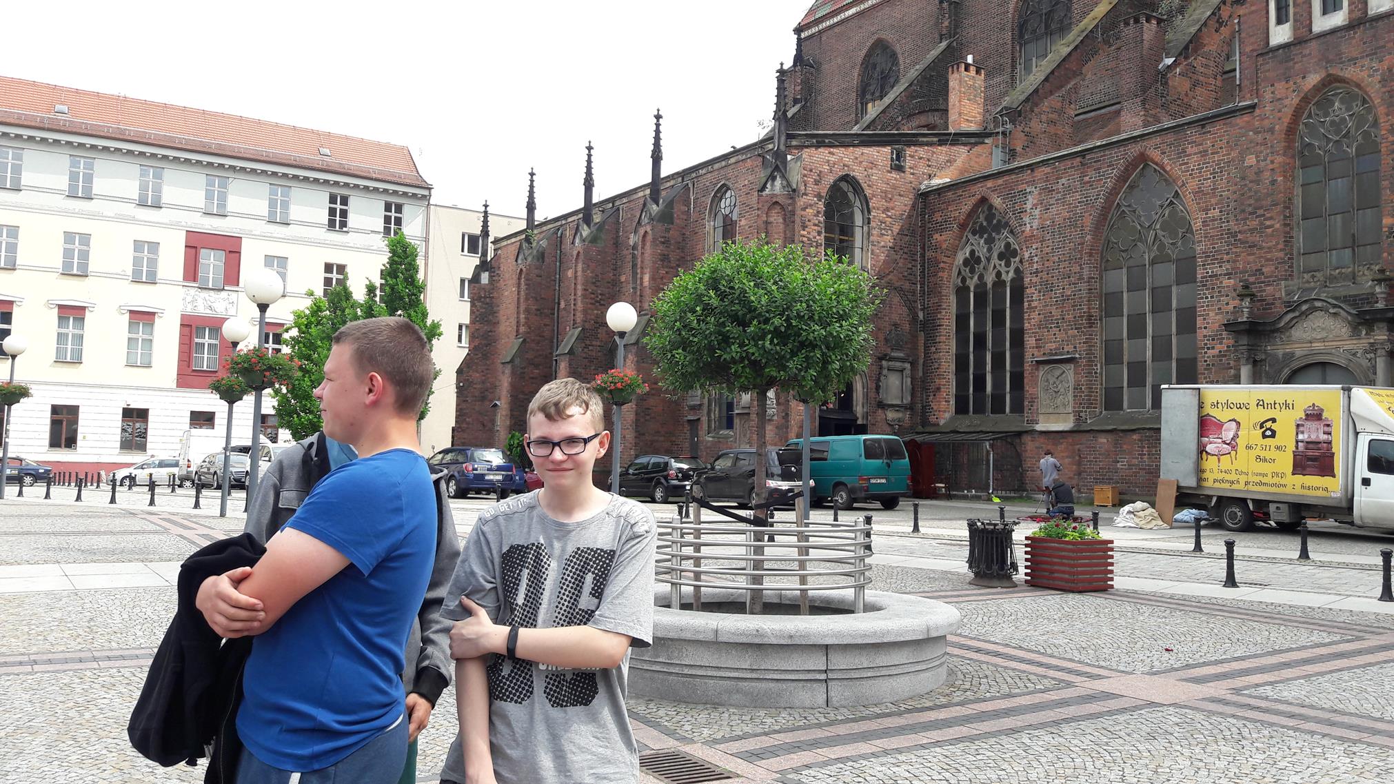 Wycieczka uczni�w klas I i II gimnazjum do Wroc�awia