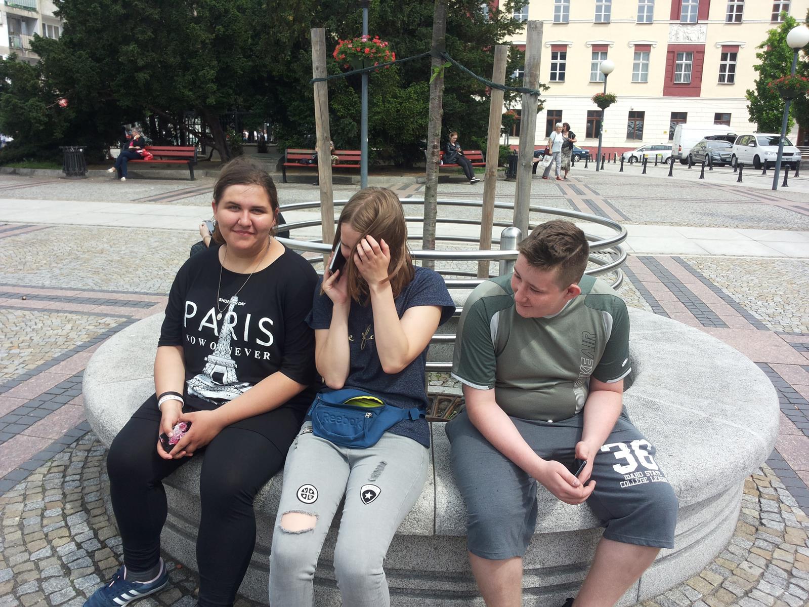 Wycieczka uczni�w klas I i II gimnazjum do Wroc�awia
