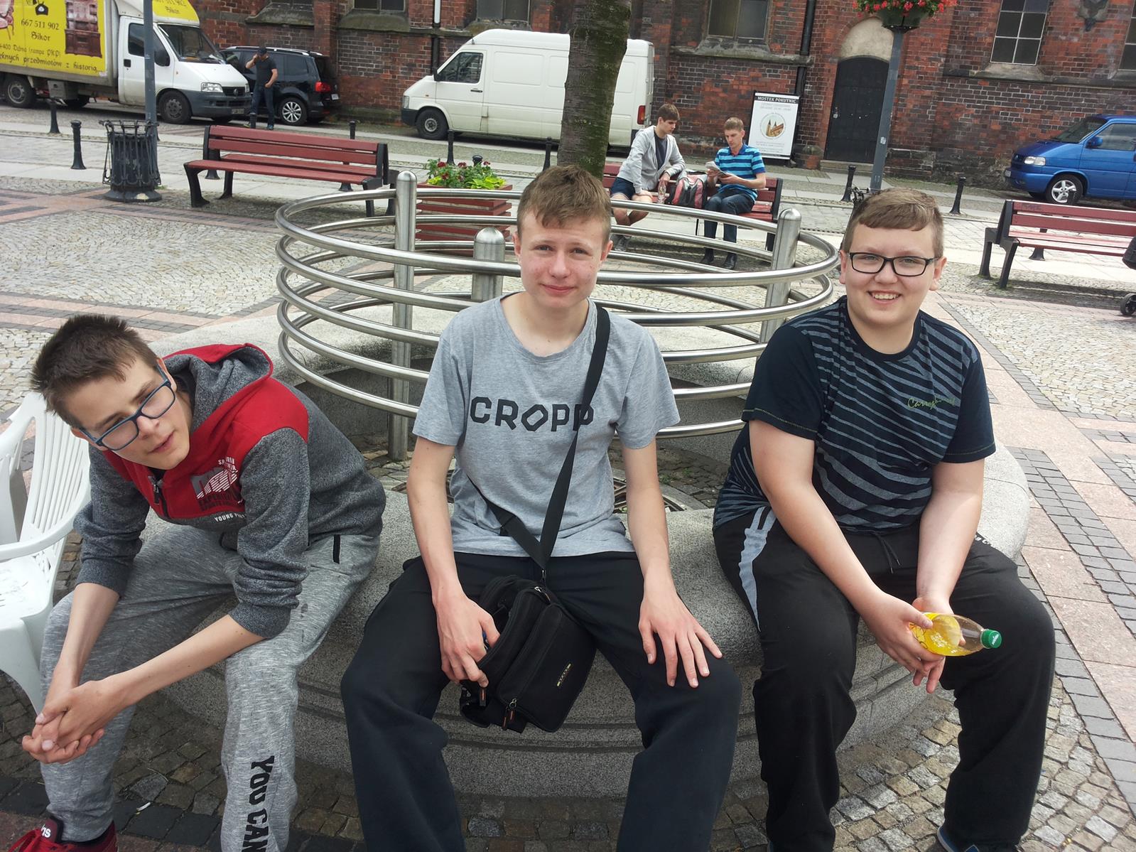 Wycieczka uczni�w klas I i II gimnazjum do Wroc�awia