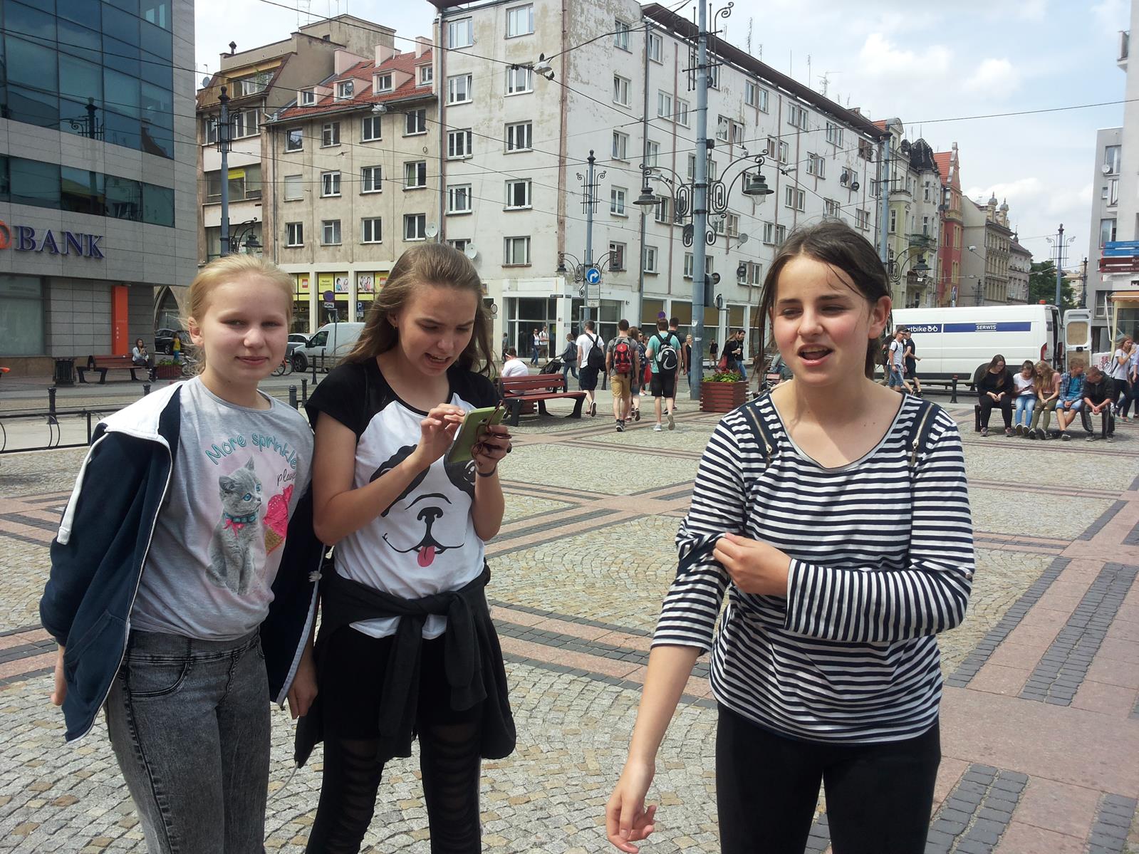 Wycieczka uczni�w klas I i II gimnazjum do Wroc�awia