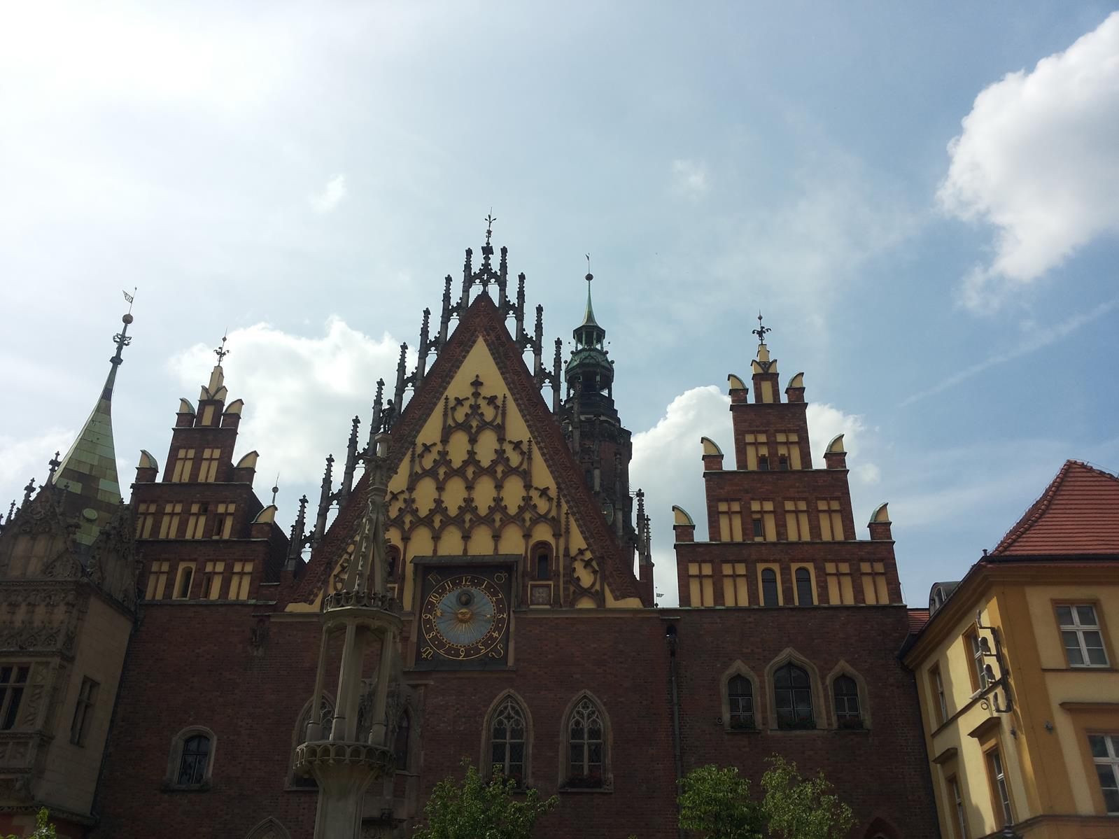 Wycieczka uczni�w klas I i II gimnazjum do Wroc�awia