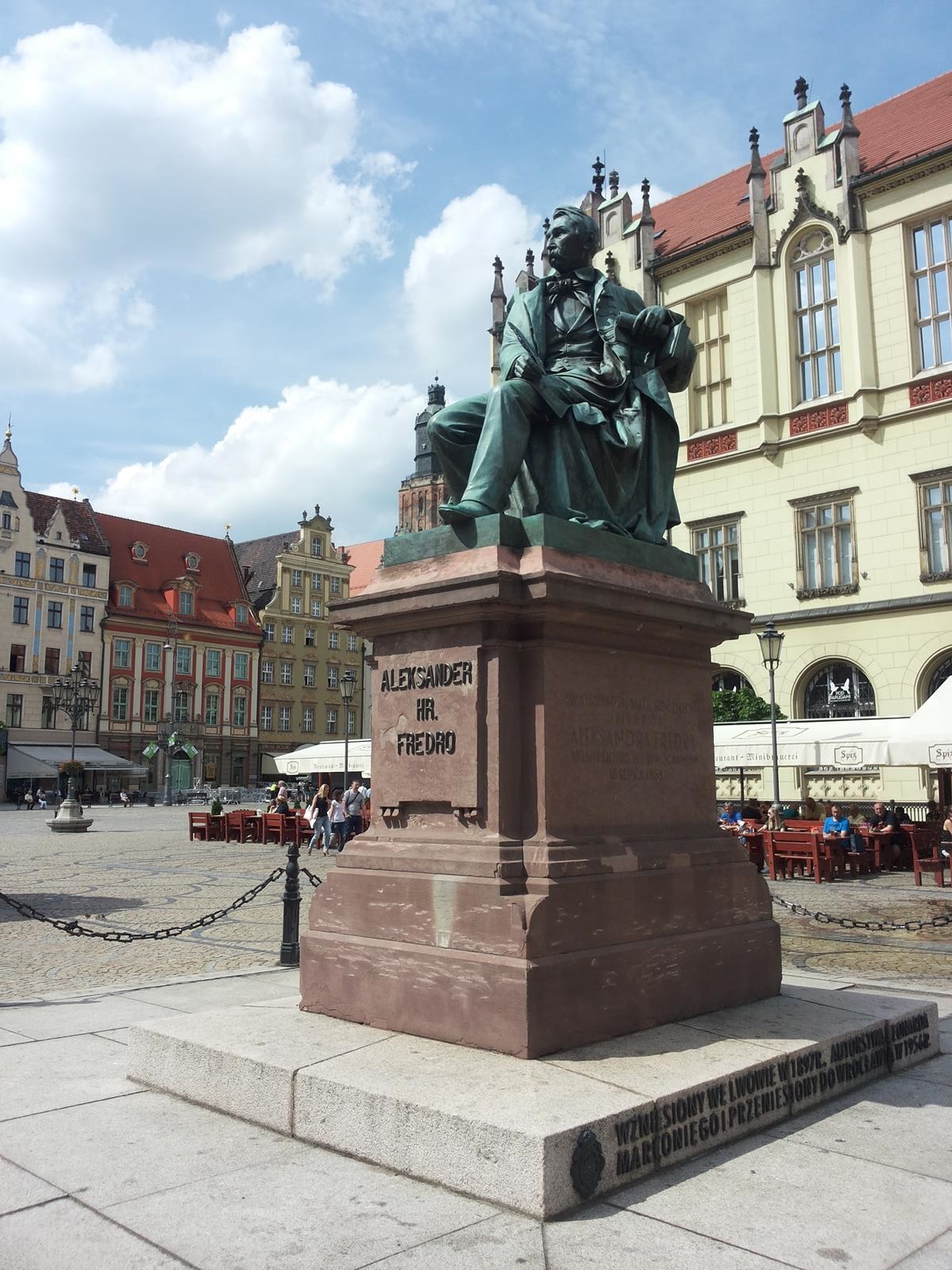 Wycieczka uczni�w klas I i II gimnazjum do Wroc�awia