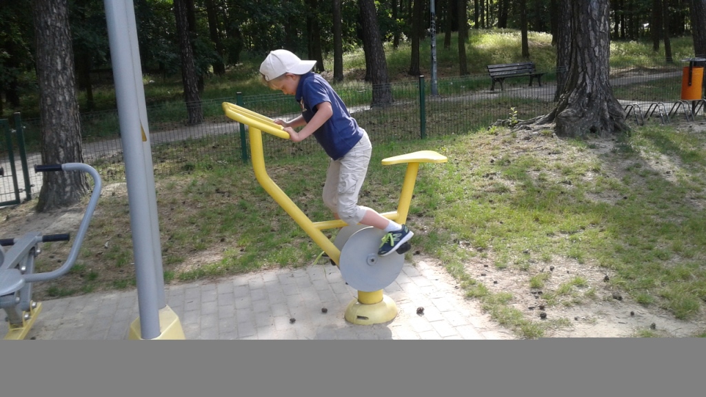 Wycieczka uczni�w klasy pierwszej do Parku