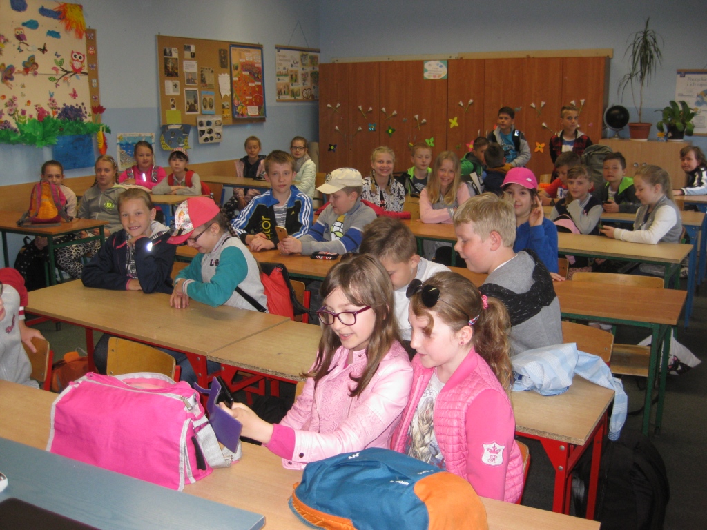 Wycieczka uczni�w klasy IV Szlakiem Piastowskim