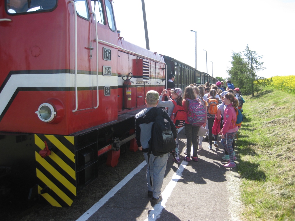 Wycieczka uczni�w klasy IV Szlakiem Piastowskim