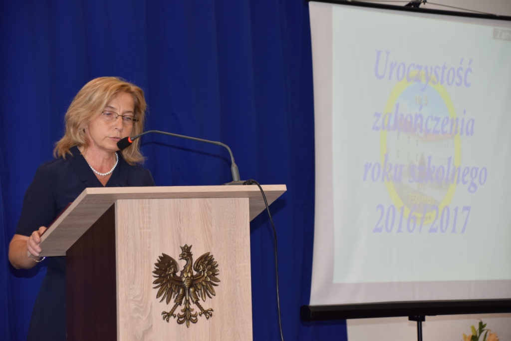 Uroczysto�� zako�czenia roku szkolnego 2016/2017