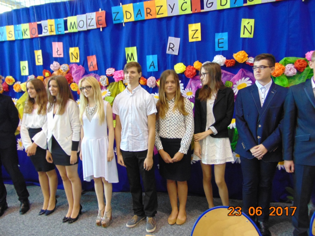 Uroczysto�� zako�czenia roku szkolnego 2016/2017