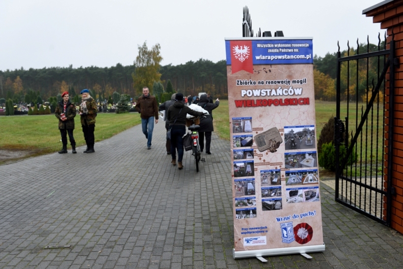 Zbi�rka na renowacj� mogi� powsta�c�w wielkopolskich Bartczak 2016
