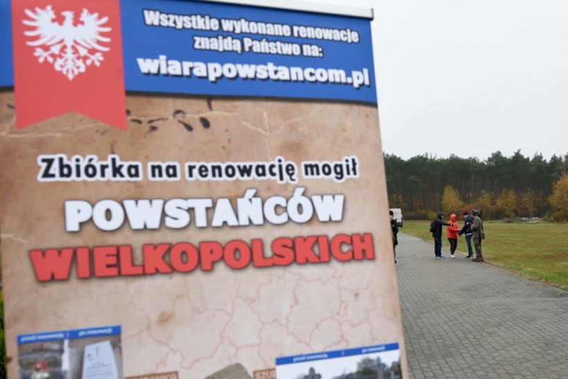 Zbi�rka na renowacj� mogi� powsta�c�w wielkopolskich Bartczak 2016
