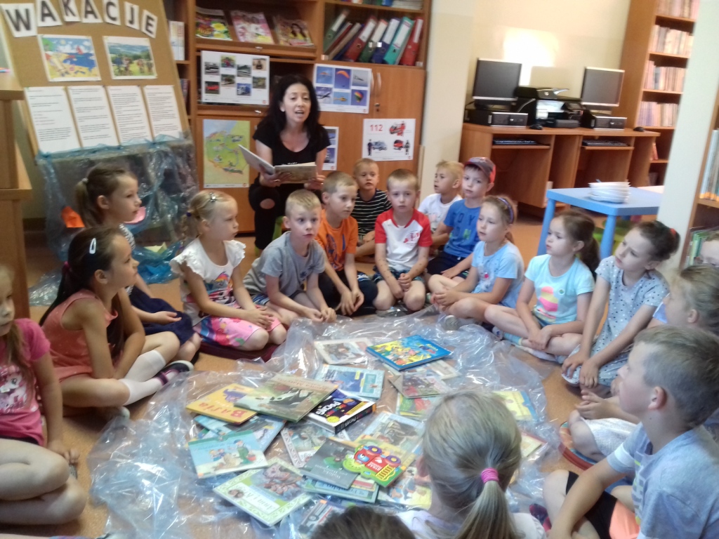 Zer�wka z przedwakacyjn� wizyt� w bibliotece