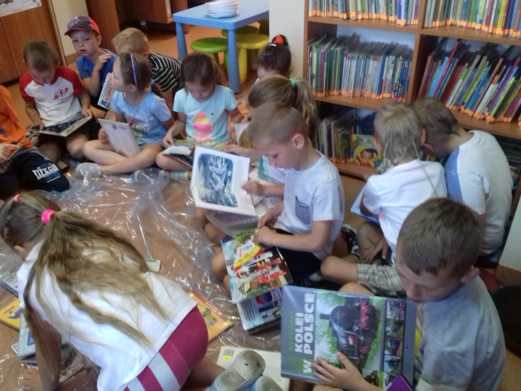 Zer�wka z przedwakacyjn� wizyt� w bibliotece