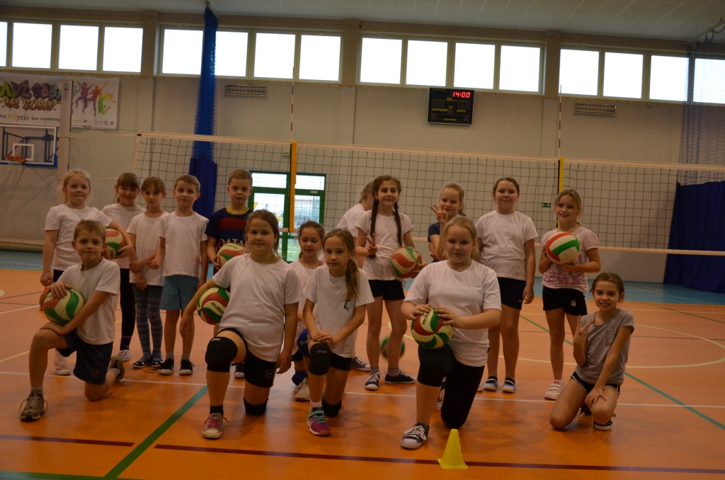 Mistrzostwa szko�y w mini pi�ce siatkowej 2017