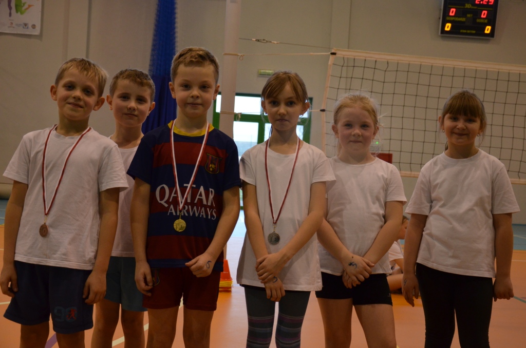 Mistrzostwa szko�y w mini pi�ce siatkowej 2017