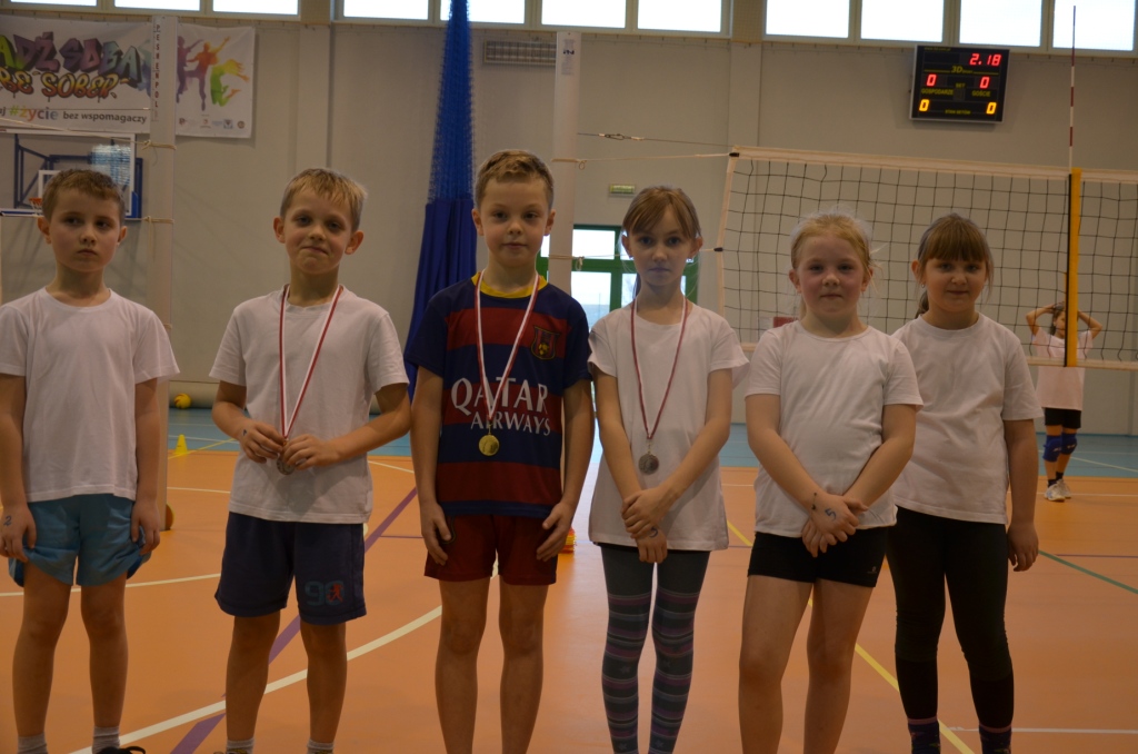 Mistrzostwa szko�y w mini pi�ce siatkowej 2017
