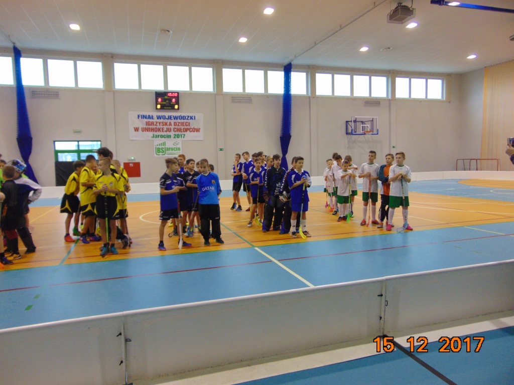 Fina� Wojew�dzki Igrzysk Dzieci w Unihokeju ch�opc�w 2017