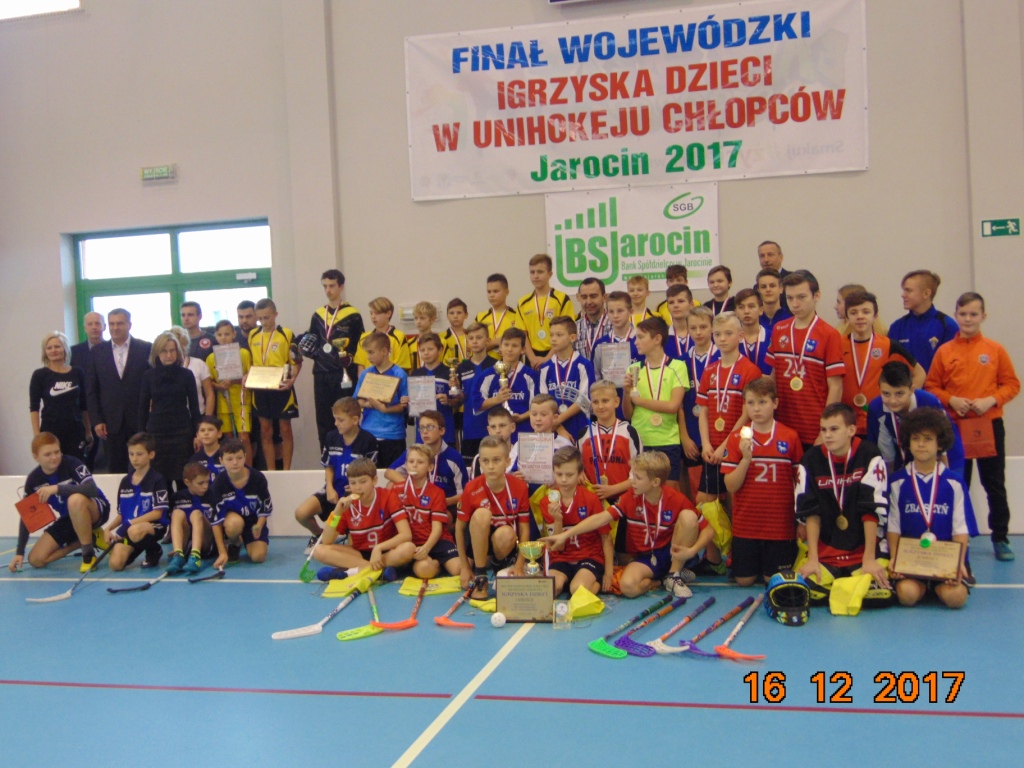 Fina� Wojew�dzki Igrzysk Dzieci w Unihokeju ch�opc�w 2017