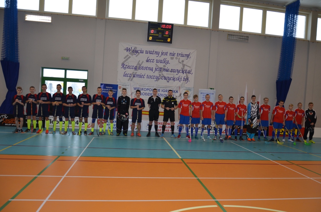 Fina� Wojew�dztwa Wielkopolskiego w Unihokeju Ch�opc�w w ramach
XX Igrzysk M�odzie�y Szkolnej.2018
