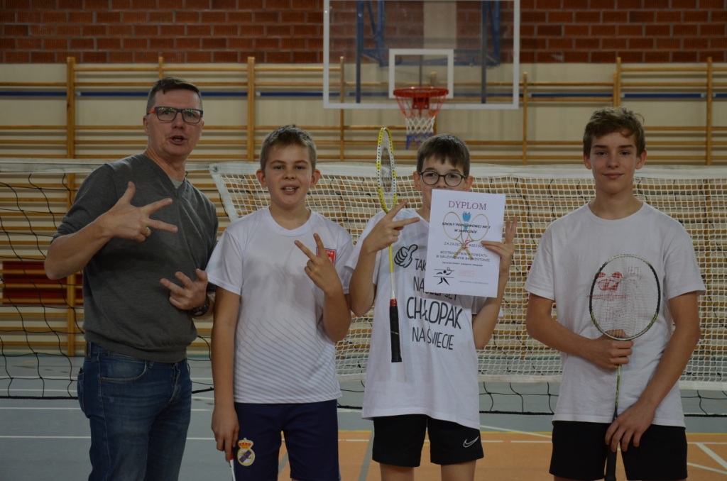 Mistrzostwa powiatu w badmintonie 2019